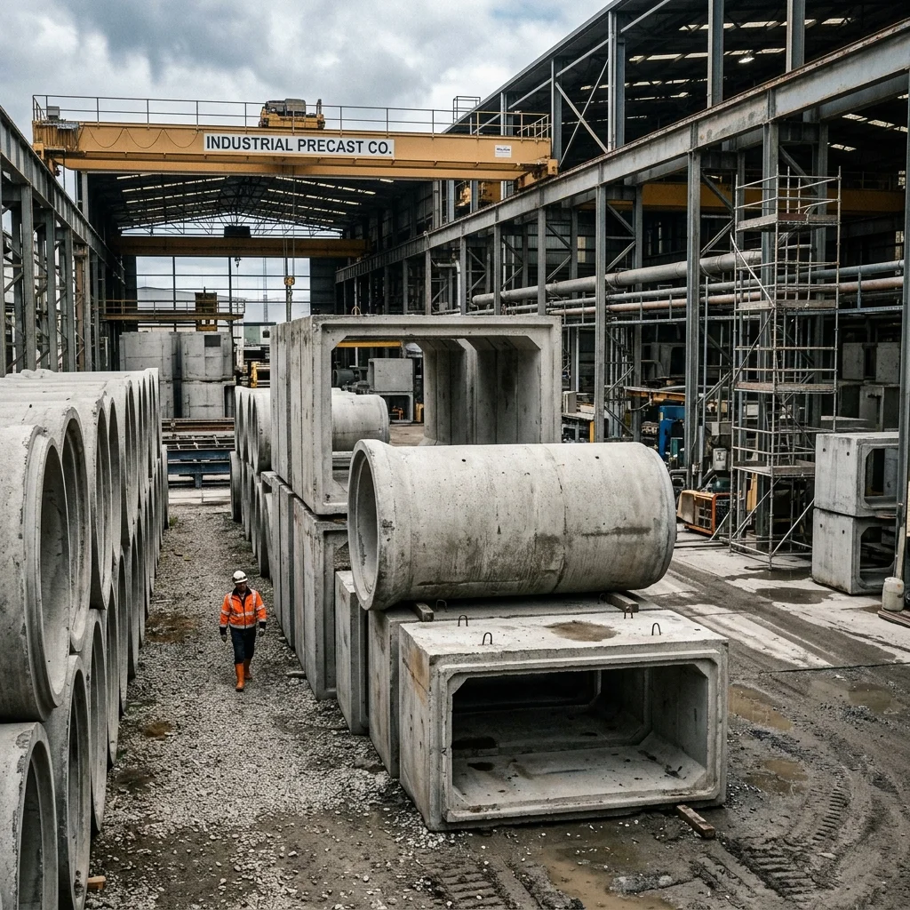 Industrial plant drainage